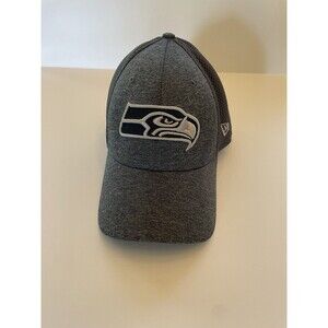 Seattle Seahawks Cap Gray mesh back size medium-large NFL New Era football